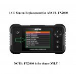 LCD Screen Display Replacement for ANCEL FX2000 OBD2 Scanner
